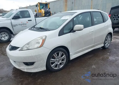 2010 Honda Fit Sport из США, поврежденный, VIN JHMGE8H44AS014669